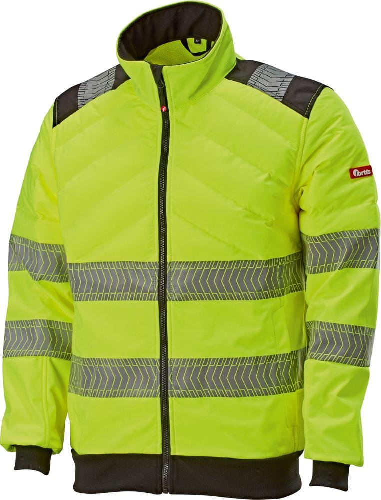 Warnschutzblouson Tom gelb-schwarz, Gr.2XL FORTIS