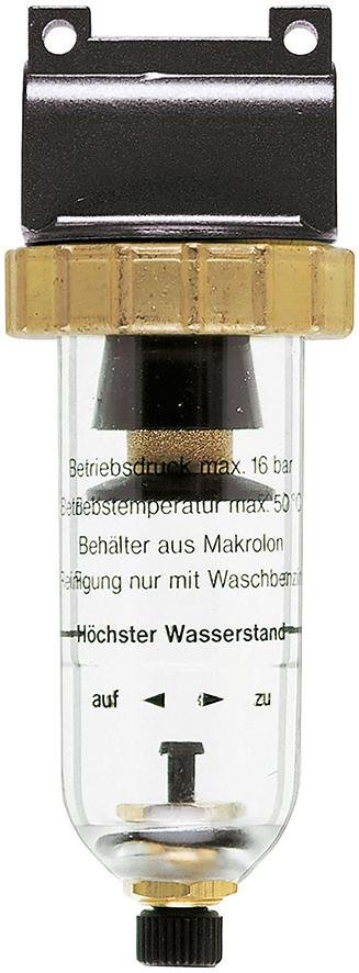 Druckluftfilter BR Standard, G1" DN20, BG 55, PC-Behälter, EWO