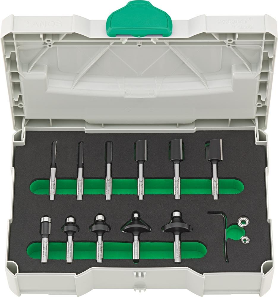 HW Profi-Schaftfräsersatz11-teilig im Systainer FORTIS