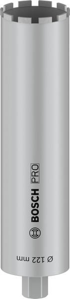PRO Nassbohrkrone, 122 x 450 mm, G 1 1/4 Zoll UNC