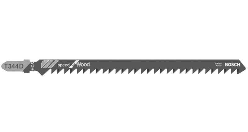 Stichsägeblatt T 344 D Speed for Wood, 5er-Pack