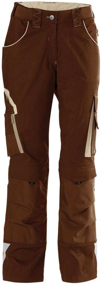 FORTIS Damen Bundhose 24,braun/beige,Gr.36