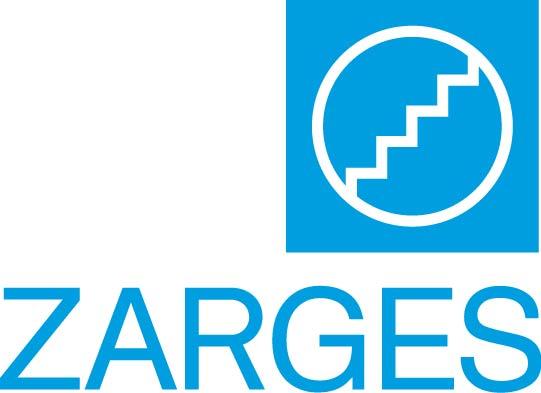 ZARGES Anlegeleiter EFA LGFK 10 Sprossen Länge 3,04m Breite 0,42m Arbeitshöhe 3,85m