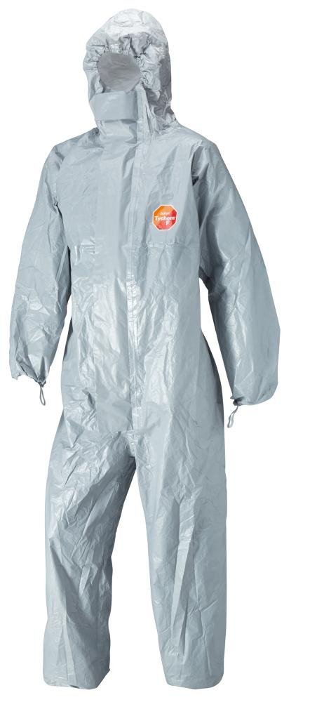Einweganzug Tychem 6000 F, Gr. 2XL, grau