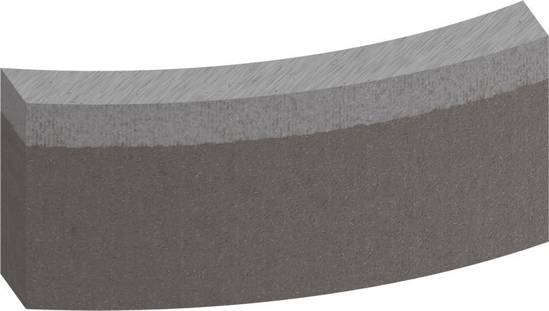 Segmente für PRO Diamantnassbohrkrone, 62 x 10 mm, 1 1/4-Zoll UNC, 6-tlg.