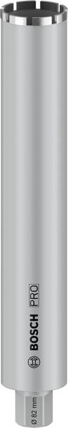 PRO Nassbohrkrone, 82 x 450 mm, G 1 1/4 Zoll UNC