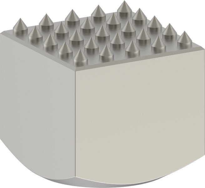PRO SDS max-5C Carbide-Stockerplatte, 50 x 50 mm